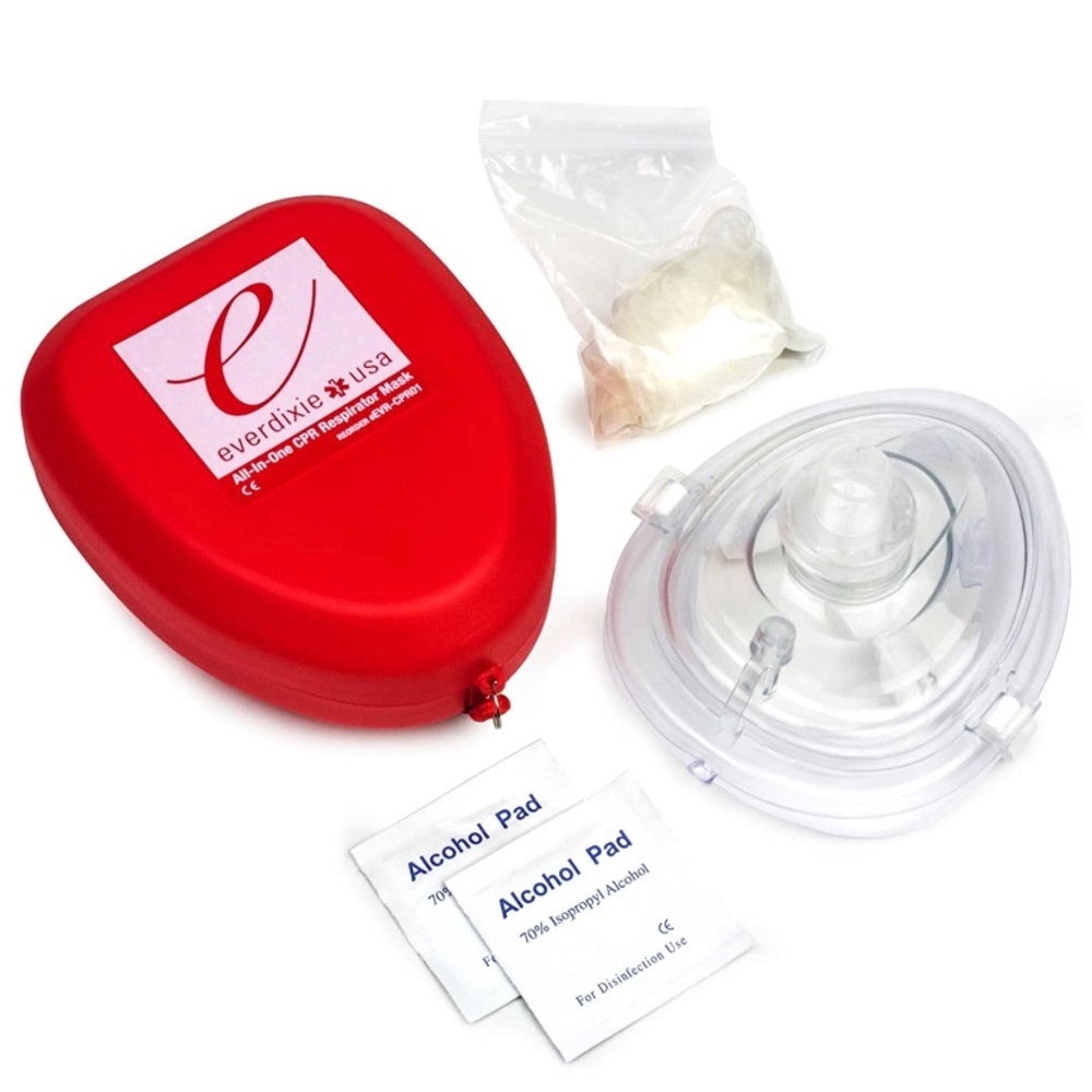 First Aid CPR Rescue Mask, Pocket Resuscitator NWT - Picture 2 of 14